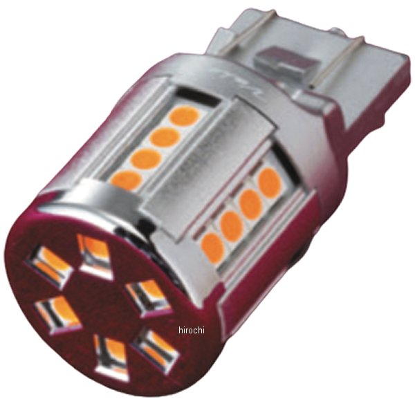 ジュエルLEDバルブ M03 T20ダブル/シングルウェッジ兼用 アンバー