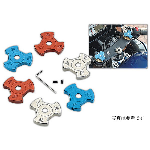 プリロードアジャスター 19MM シルバー