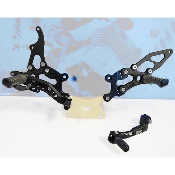 バックステップ EVO-S ABS不可 08年-13年 CBR1000RR 黒