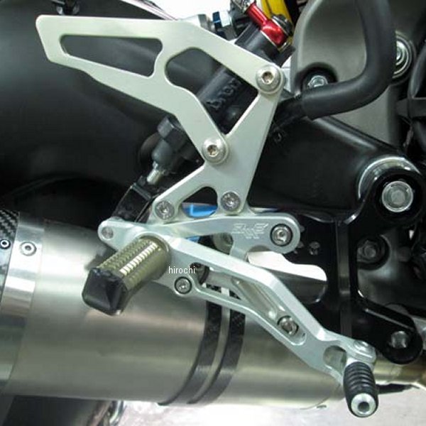 バックステップ EVO-S 13年-14年 MT-09 シルバー