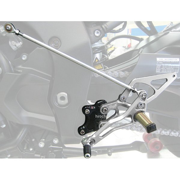 バックステップ EVO-S 11年-13年 FZ8 シルバー