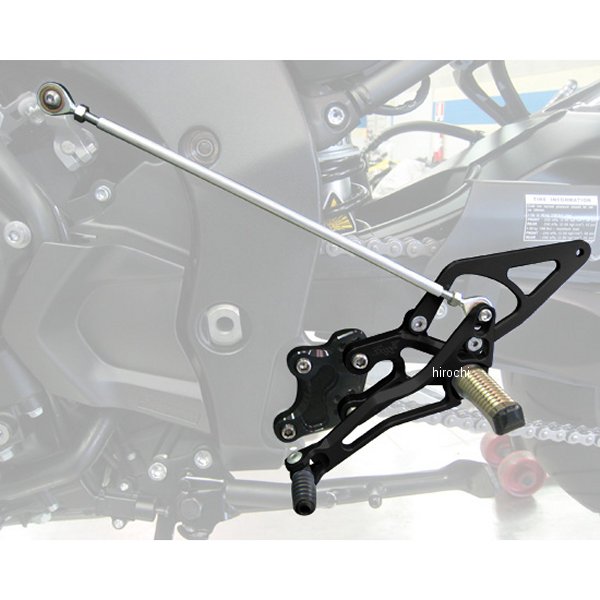 バックステップ EVO-S 11年-13年 FZ8 黒