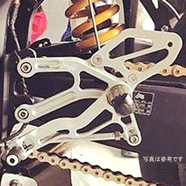 バックステップ EVO 15年-16年 YZF-R3 シルバー