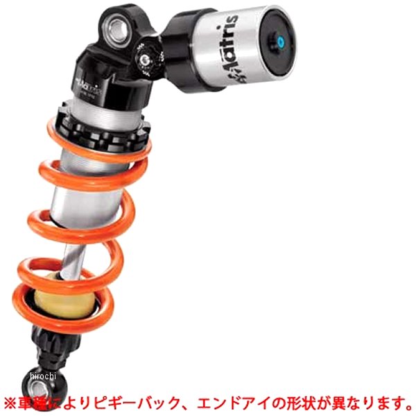 リアショック M46K 油圧プリロードアジャスター付き 14年-19年 KTM 1290 SUPERDUKE R