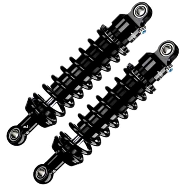 ツイン リアショック M40D 06年-12年 ハーレー スポーツスター XL883C Custom 黒