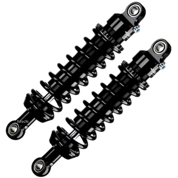 ツイン リアショック M40D 08年-12年 ハーレー スポーツスター XL1200N Nightster 黒