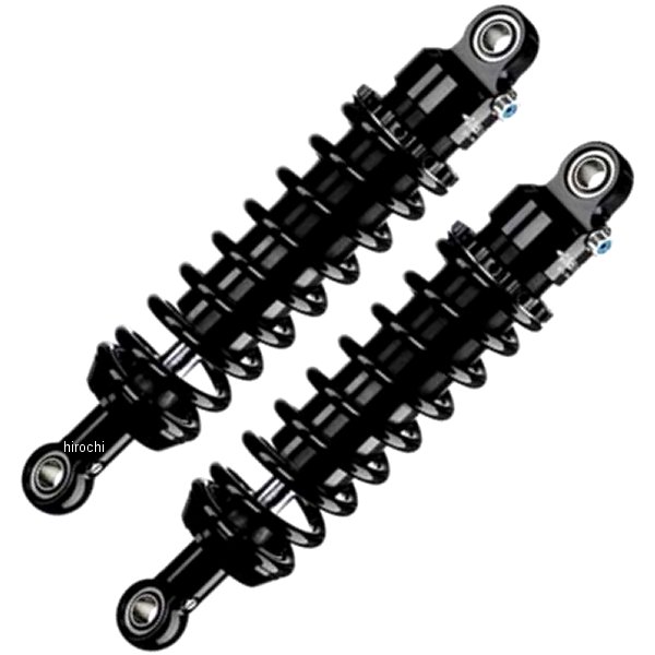 ツイン リアショック M40D 10年-20年 ハーレー スポーツスター XL883L Super Low 黒