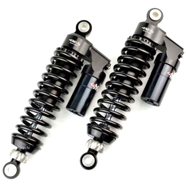 ツイン リアショック M40KC 08年-14年 ハーレー ダイナ FXDF Fat Bob 1580/96 黒