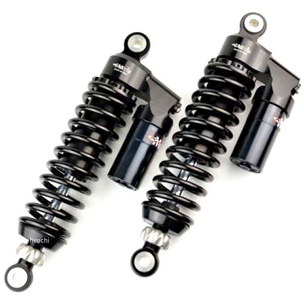 ツイン リアショック M40KC 07年-10年 ハーレー ダイナ FXD Super Glide 1580-96 黒