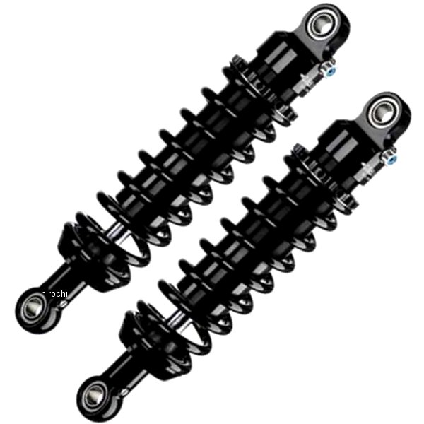 ツイン リアショック M40D 11年-16年 ハーレー ツーリング FLTRU Road Glide Ultra TC96/TC103 黒