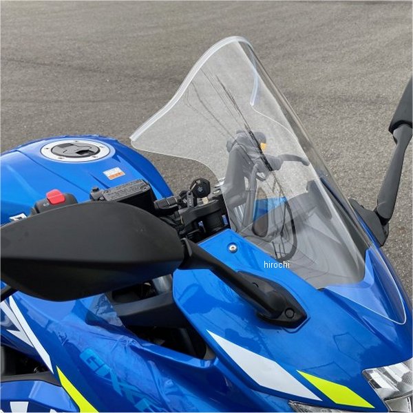 スクリーン 13cmロング ジクサーSF250 クリア