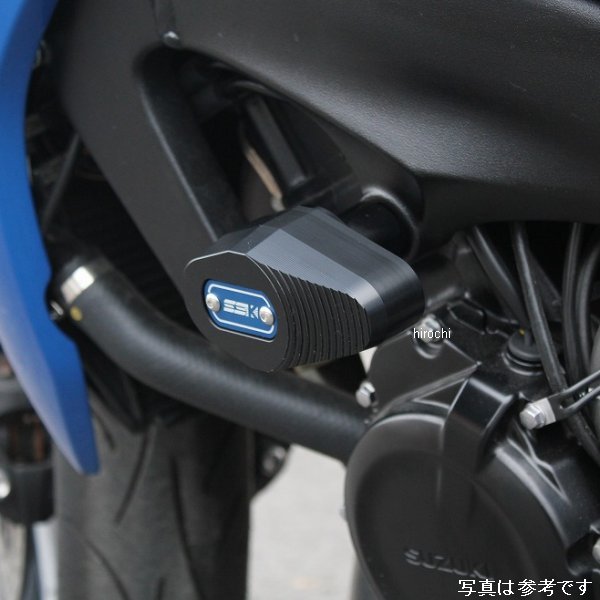 フレームスライダー タイプA 15年-18年 GSX-S1000 黒/青