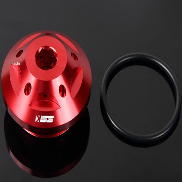 オイルフィラーキャップ M30×P1.5 赤