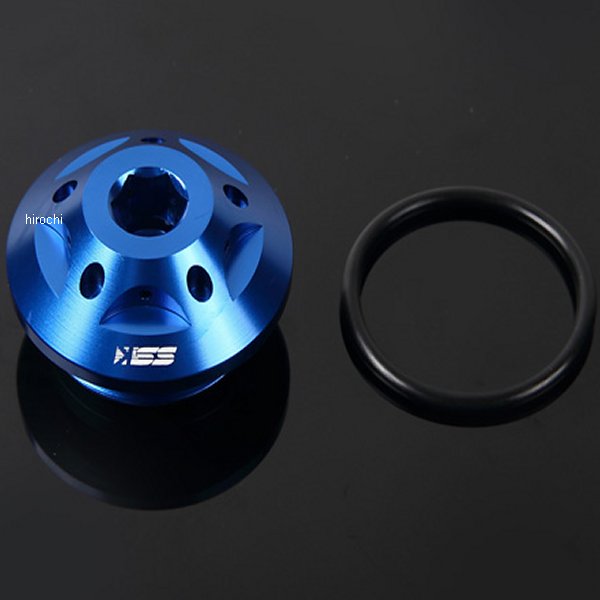 オイルフィラーキャップ M27×P3 青