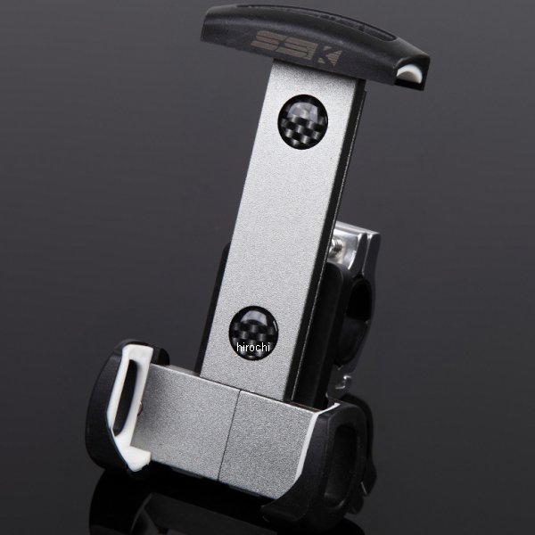 アルミスマートフォンホルダー チタン