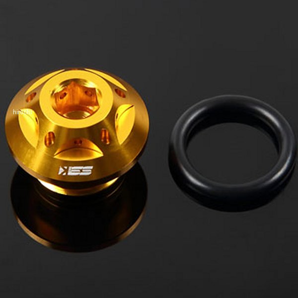 オイルフィラーキャップ M20×P1.5 ゴールド