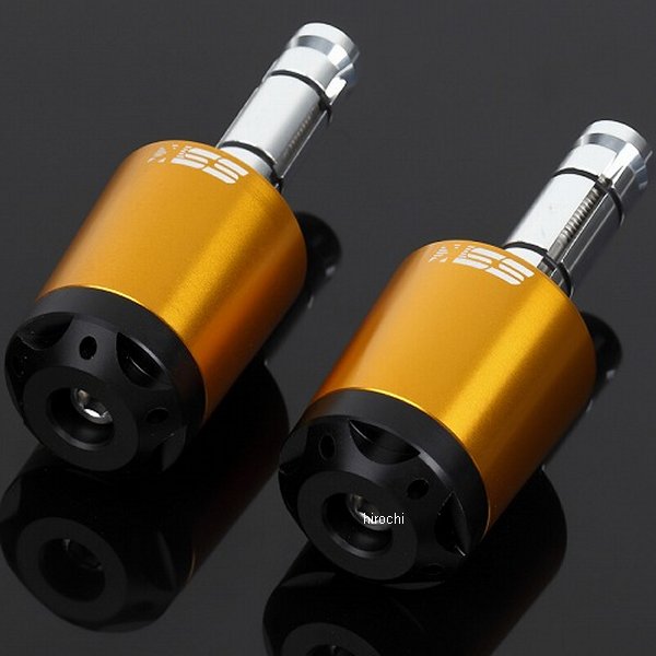 アルミハンドルバーエンド タイプA GSX-S1000/F ゴールド