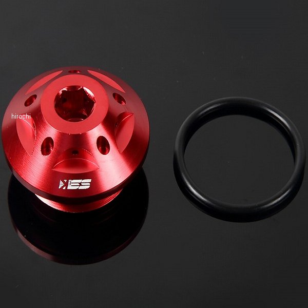 オイルフィラーキャップ M24×P3 赤