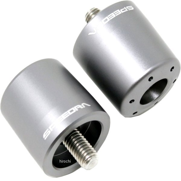 アルミハンドルバーエンド タイプB カワサキ M8 マットチタン