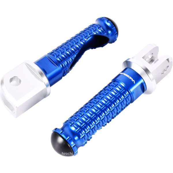 アルミ削り出しステップ スタンダードタイプ ライダー側 22年以降 YZF-R7 シルバー/青