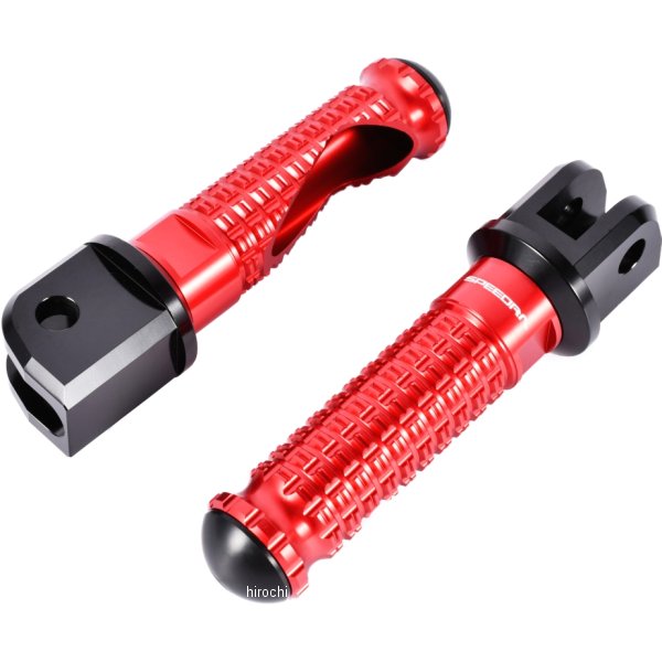 アルミ削り出しステップ スタンダードタイプ ライダー側 22年以降 YZF-R7 黒/赤