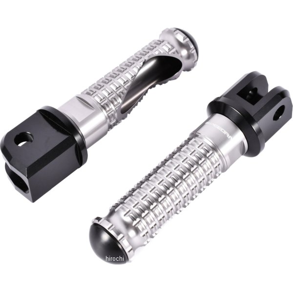 アルミ削り出しステップ スタンダードタイプ ライダー側 22年以降 YZF-R7 黒/チタン