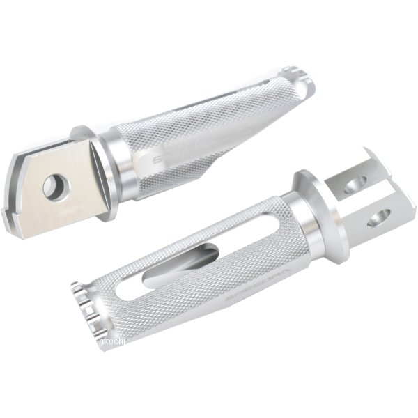 アルミ削り出しステップ レーシングタイプ タンデム側 21年以降 MT-09 シルバー/シルバー