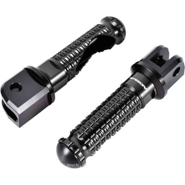 アルミ削り出しステップ スタンダードタイプ タンデム側 21年以降 MT-09 黒/黒