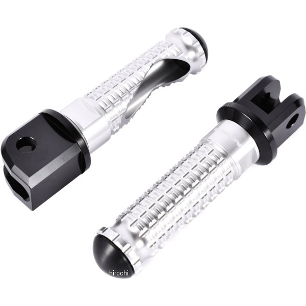 アルミ削り出しステップ スタンダードタイプ タンデム側 21年以降 MT-09 黒/シルバー