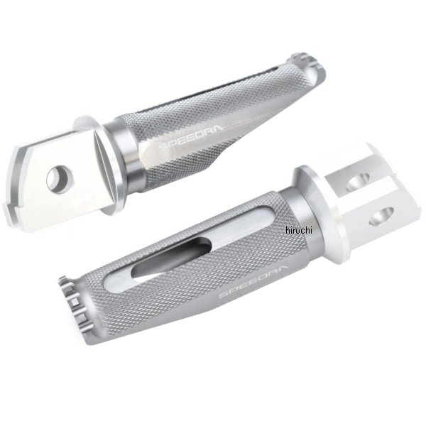 アルミ削り出しタンデムステップ レーシングタイプ GSX1300Rハヤブサ シルバー/チタン