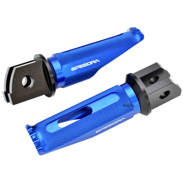 アルミ削り出しタンデムステップ レーシングタイプ GSX1300Rハヤブサ 黒/青