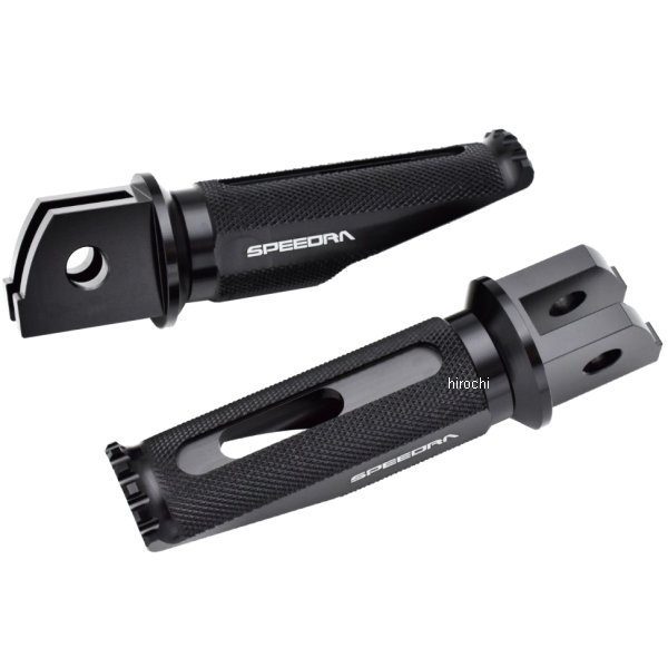 アルミ削り出しタンデムステップ レーシングタイプ GSX1300Rハヤブサ 黒/黒