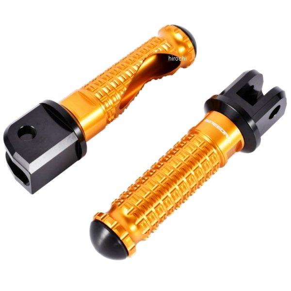 アルミ削り出しタンデムステップ スタンダードタイプ GSX1300Rハヤブサ 黒/ゴールド