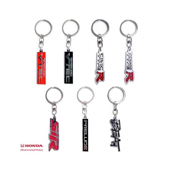 ジュウロクホウイ ホンダ カーエンブレムメタルキーホルダーコレクション 8個入BOX