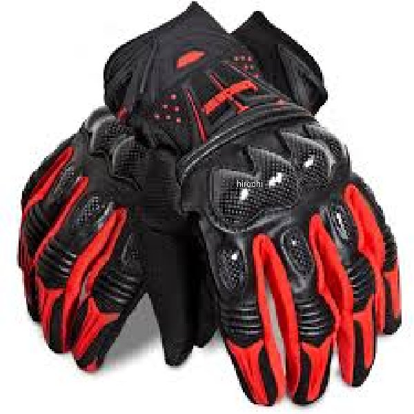 エレクトロMOTOグローブ レッド Lサイズ