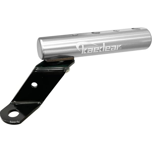 ミラークランプバー薄型 アルミ製 シルバー