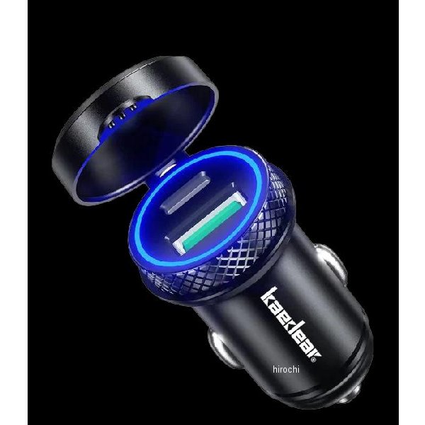 ソケット 防水 QC3.0 ブラック