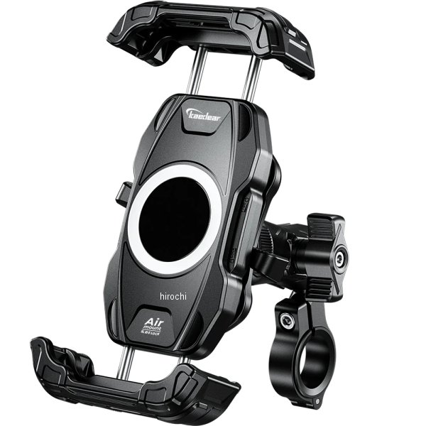 スライドロック エアマウント搭載 スマホホルダー 黒