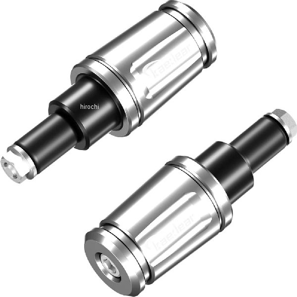 可変バーエンド ヤマハM16 シルバー、ブラック