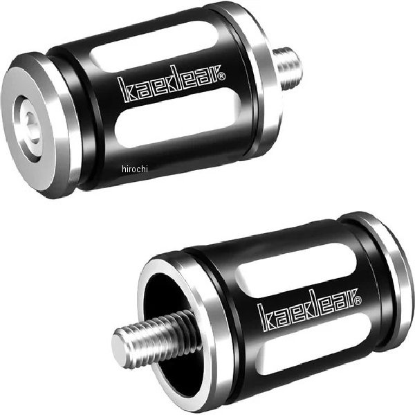 可変バーエンド カワサキM8 シルバー、ブラック