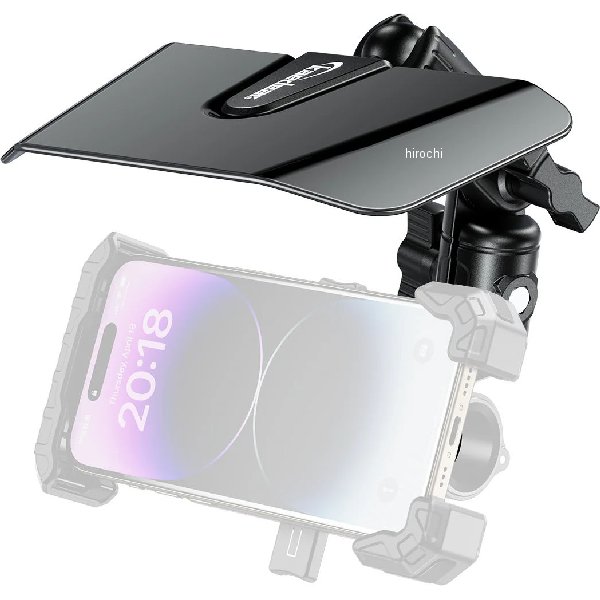 サンバイザー ブラック