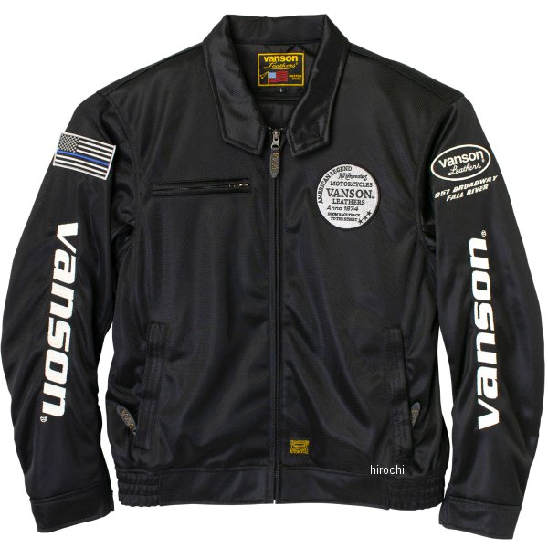 春夏モデル メッシュ スウィングトップジャケット 黒/アイボリー 2XLサイズ