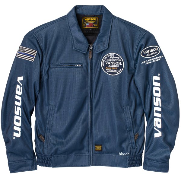 春夏モデル メッシュ スウィングトップジャケット ネイビー/白 Mサイズ