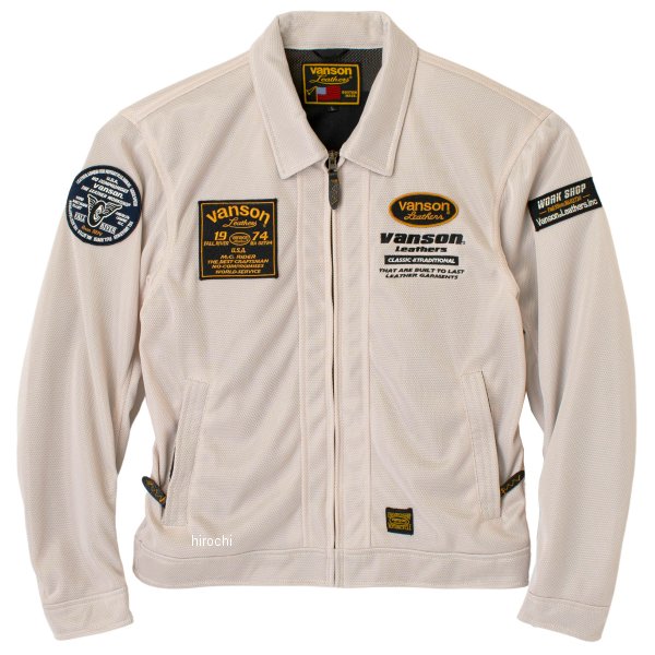 春夏モデル ザ バガージャケット アイボリー/黒 2XLサイズ