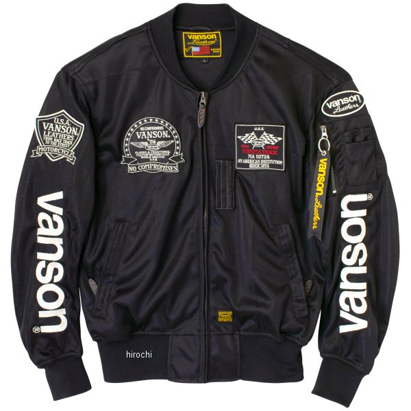 春夏モデル メッシュMA-1ジャケット 黒/アイボリー 3XLサイズ