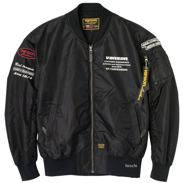 春夏モデル ナイロンMA-1ジャケット 黒 3XLサイズ