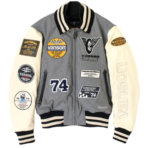 秋冬モデル AWARD ジャケット グレー/アイボリー Mサイズ