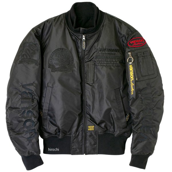 秋冬モデル MA-1 ジャケット 黒/黒 Lサイズ