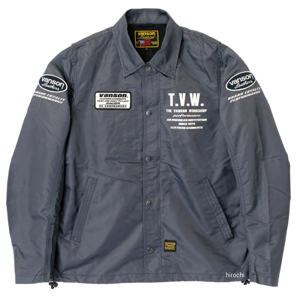 2025年春夏モデル コーチジャケット グレー 2XLサイズ