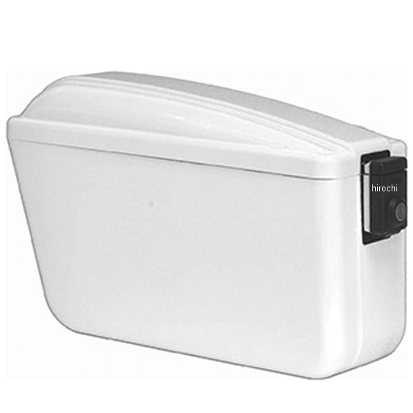 チャンピオンバッグ左側 クロスカブ110、スーパーカブ110 ホワイト未塗装